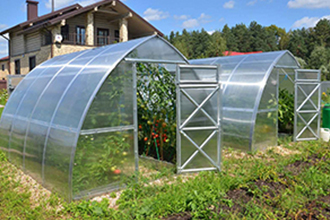 Теплица капля шаг 1 метр