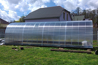 Теплица Сибирская 40х20 шаг 0.5