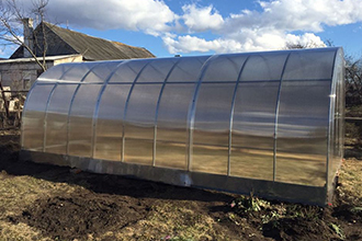 Теплица Сибирская 40х20 шаг 0.67