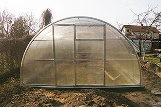 Теплица Сибирская ширина 4 метра